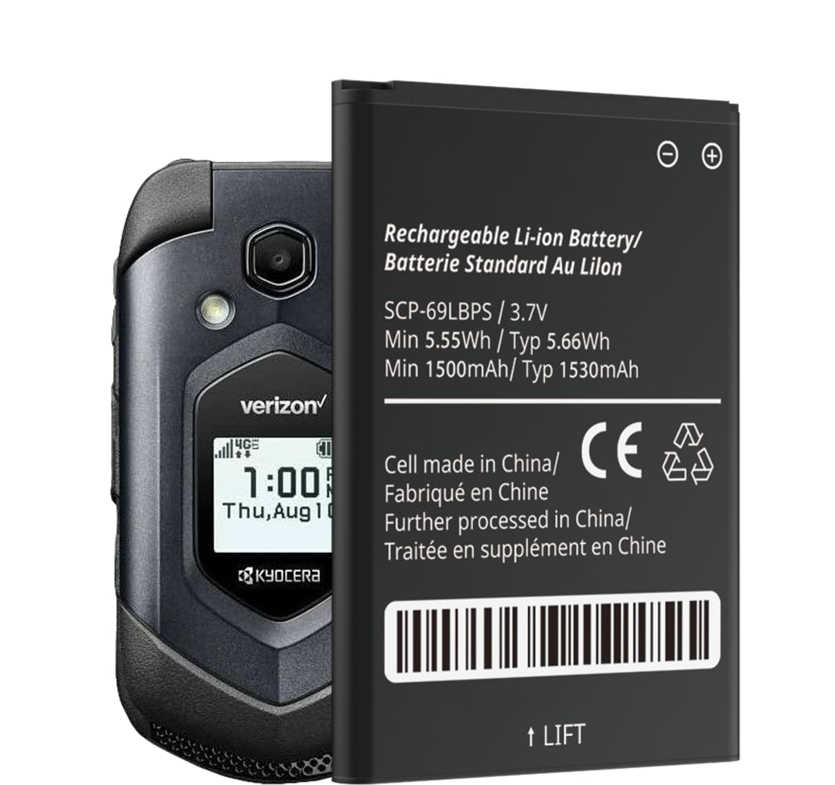 Amazon.com: Qoutmcuy SCP-69LBPS - SCP-63LBPS Battery, 2025 New